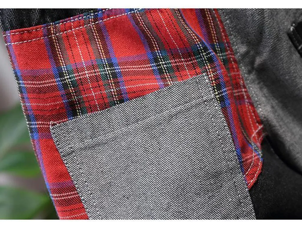 Spring Boys Patchwork Shorts 2025 New Pants Summer Thin Children's 5 Points Jeans Shorts Baby Girl Toddler Casual Pants