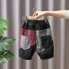 Spring Boys Patchwork Shorts 2025 New Pants Summer Thin Children's 5 Points Jeans Shorts Baby Girl Toddler Casual Pants
