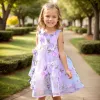 Girls Flower Bohemian Summer Dress ChildKids Girl Beach Dresses Chiffon Dresses Floral Teenager Girl's Clothes 6 8 10 12 14 Year