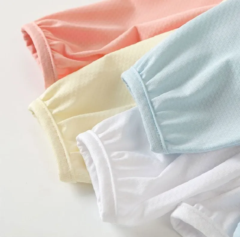 Kids Sun Protection Jackets Clothing Summer Children Outdoor Ice Silk UV Resistant Coats Boy Girl Sunscreen Breathable Outerwear