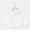 Kids Sun Protection Jackets Clothing Summer Children Outdoor Ice Silk UV Resistant Coats Boy Girl Sunscreen Breathable Outerwear