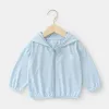 Kids Sun Protection Jackets Clothing Summer Children Outdoor Ice Silk UV Resistant Coats Boy Girl Sunscreen Breathable Outerwear