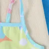 Summer Cute Baby Girls One-Piece Swimsuit With 2-Piece Swimming Pool One-piece Swimsuit For Newborn Girls
