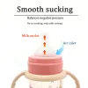 330ml star pattern baby bottle, bite-resistant, anti-flatulence PP bottle, large-capacity bottle for babies over 6 months old