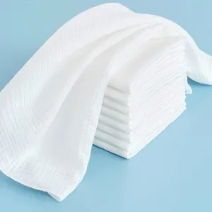 5pcs/lot 100% Cotton Baby Gauze Diapers For Newborn Baby Nappy Changing 45*43cm Washable Soft Baby Towels