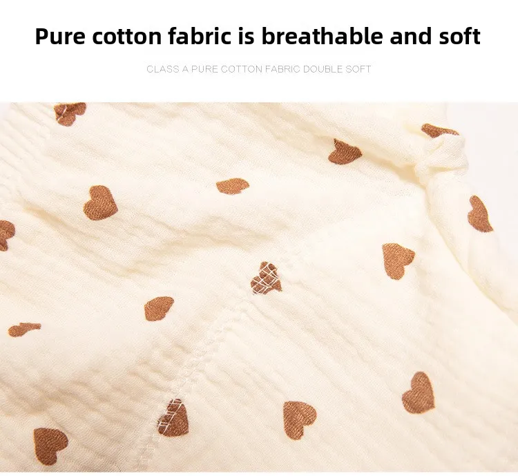 3pc Cotton Gauze Baby Training Pants Girls Boys Summer Breathable Toddler Diaper Pants Reusable Nappies Underwear Baby Diapering