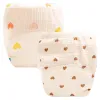 3pc Cotton Gauze Baby Training Pants Girls Boys Summer Breathable Toddler Diaper Pants Reusable Nappies Underwear Baby Diapering