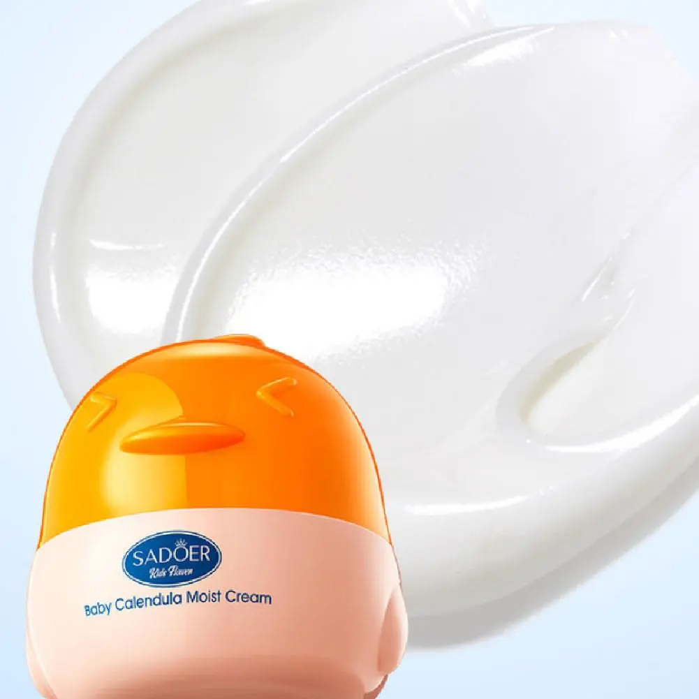 SADOER Calendula Children's Moisturizing Face Cream Hydrating non-greasy Soothing Skin Protection Face Skin Care