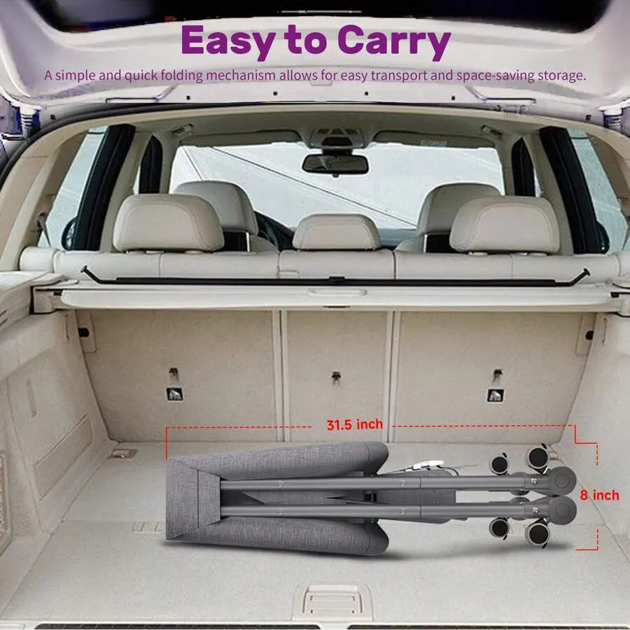 Sejoy 3 in 1 Rocking Crib Baby Bassinet Newborn Beside Sleeper Infant Sleeping Bed Convertible Anti-mosquito Foldable Portable