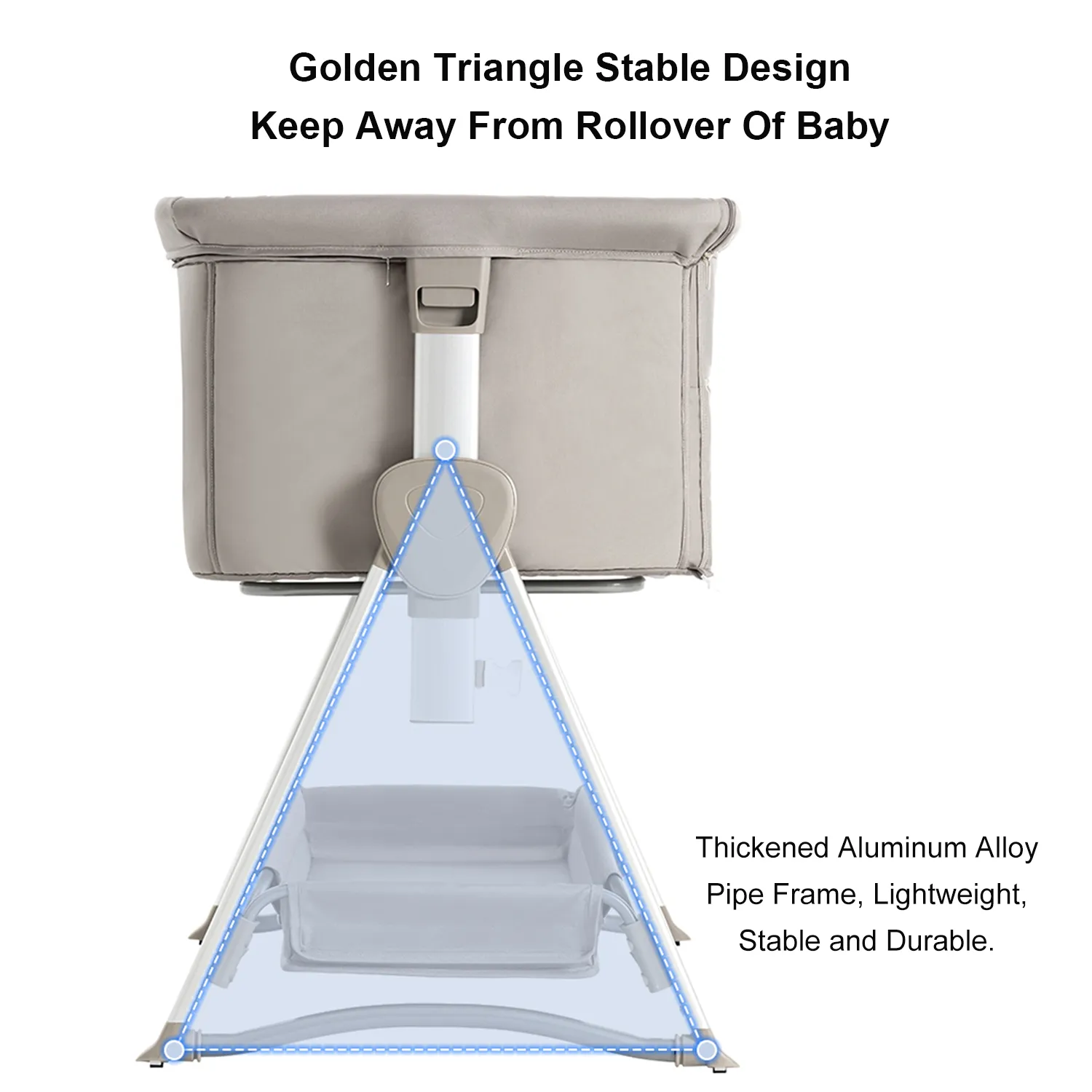 Rocking Crib Free Shipping Baby Beside Sleeper Pink Foldable Newborn Crib Portable Baby Bassinet Infant Co-sleeper 0-6M