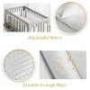 Bumper for Baby Bed Fence Cot Bumpers Bedding Accessories Child Room Decor Infant Knot Design Newborn Crib Cribs boys girls