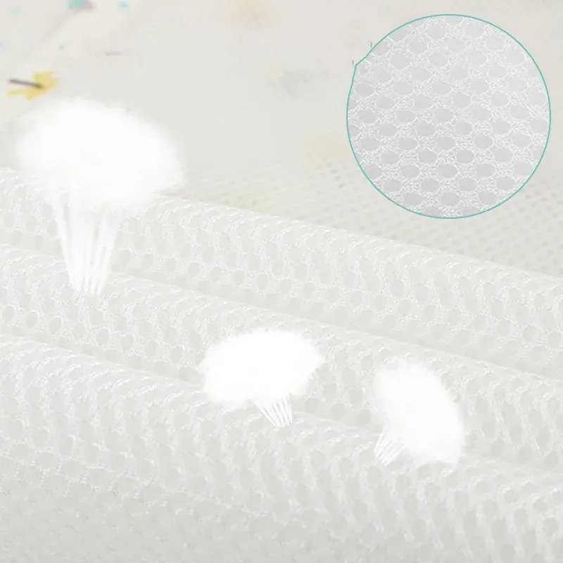 Baby Bed Bumpers Cotton Children's Bed Bumpers Sheet Detachable Inner Tank Anti-collision Crib Bumpers Ummer Breathable Mesh