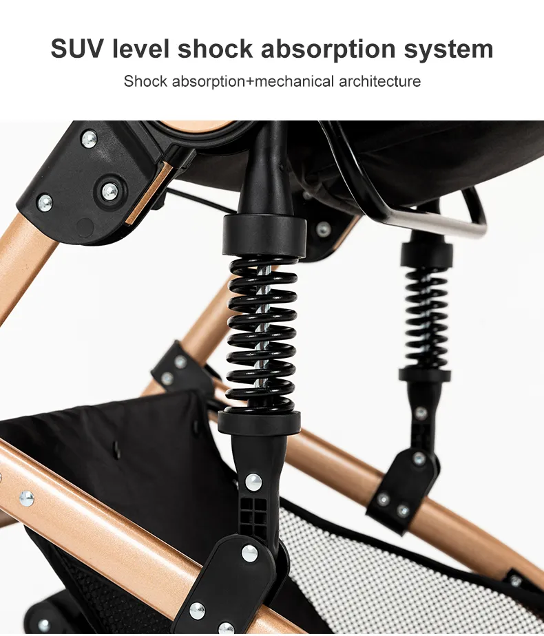 Stroller 3 in 1 Prams Baby Stroller Lightweight Stroller with carseat Foldable Stroller Newborn Stroller travel system stroller