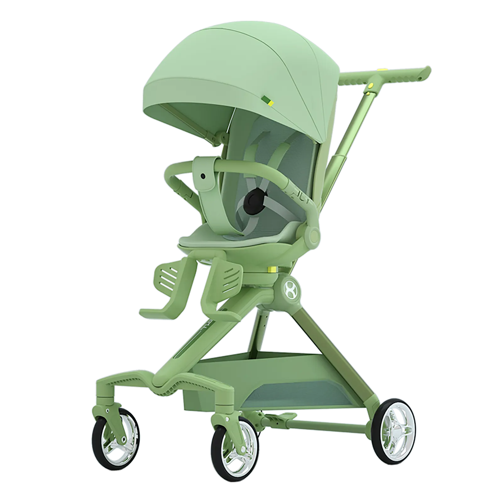 Baby Travel Stroller Mini ELF 2 Lightweight Baby Compact Stroller with 360° Reversible Seat Airplane Compatible Full Recline Erg