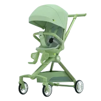 Baby Travel Stroller Mini ELF 2 Lightweight Baby Compact Stroller with 360° Reversible Seat Airplane Compatible Full Recline Erg