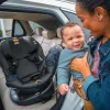 Fit360 ClearTex Rotating Convertible Car Seat with 360 Degree Rotation for Rear-Facing and Forward-Facing Usage, LeverLock Self