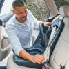 Fit360 ClearTex Rotating Convertible Car Seat with 360 Degree Rotation for Rear-Facing and Forward-Facing Usage, LeverLock Self