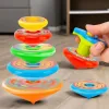 Stacked Spinning Top Kids Gyro Multi Layer Rotate Folding Toy Kids Gyroscope Launcher Rotating Toys Fun Birthday Party Favors