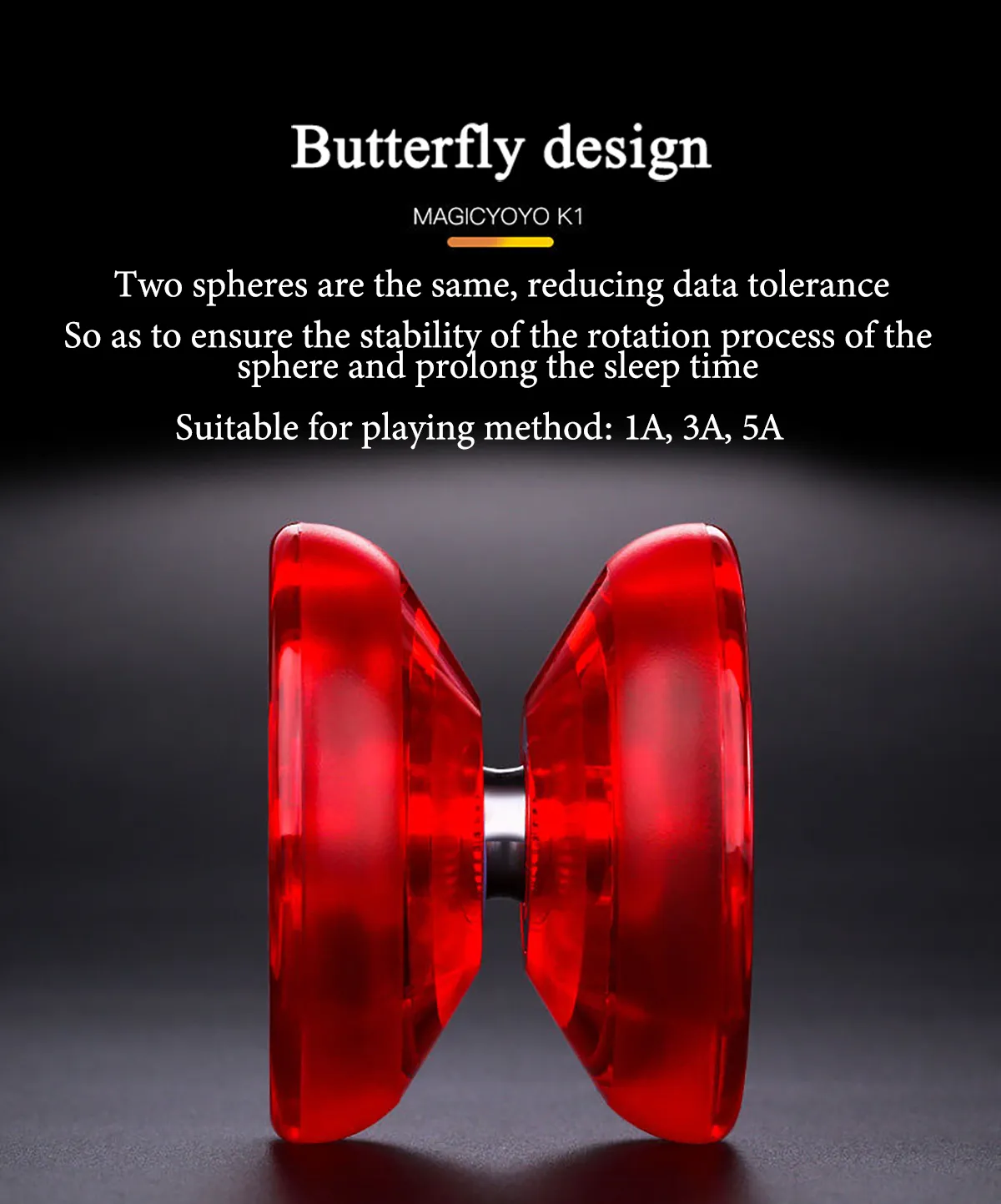 Genuine Magic yoyo K1 D1 Boy Plastic Yo-Yo Children’s Classic Toys Entry-level Professional Game Yo-Yo