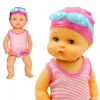 Swimming Doll with Movable Joint and Detachable Suit Swimmer Doll Kids Bathroom Bath Toy for Girls Birthday Gift for Kids