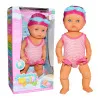 Swimming Doll with Movable Joint and Detachable Suit Swimmer Doll Kids Bathroom Bath Toy for Girls Birthday Gift for Kids