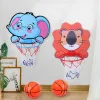 Baby Toys Basketball Ball Sucker Dinosaur Toy For Kids 2 To 4 Year Old Boy 1 Year Birthday Gift  Outdoor Indoor Sport Board Game