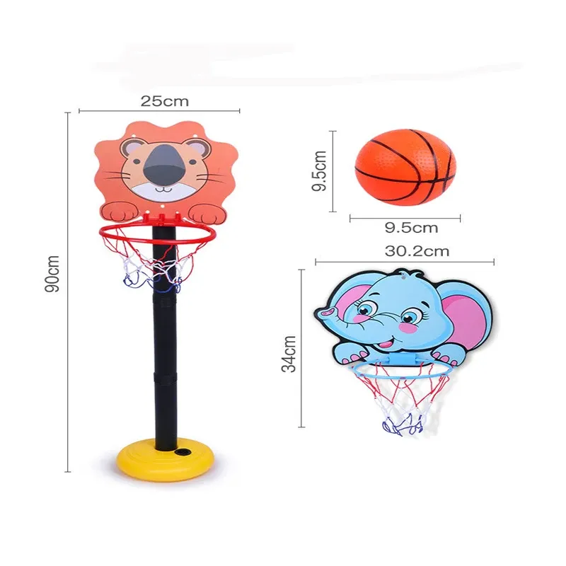 Baby Toys Basketball Ball Sucker Dinosaur Toy For Kids 2 To 4 Year Old Boy 1 Year Birthday Gift  Outdoor Indoor Sport Board Game