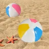 1pc Inflatable Beach Ball,30cm six-color ball，35cm football，40cm four-color ball,Swimming Pool Beach Party Decoration Ball