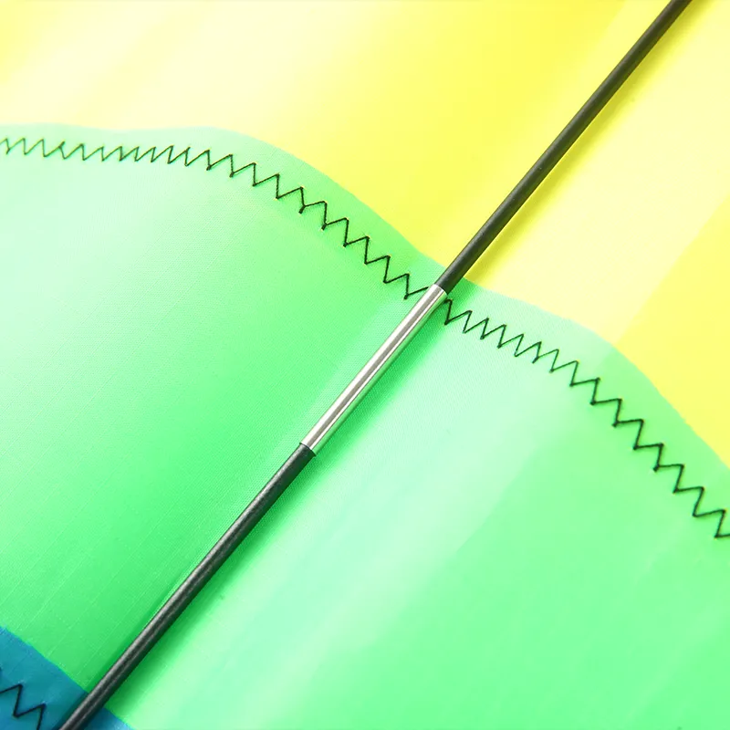 YongJian Colorful Rainbow Kite Long Tail Diamond kite for Beginners outdoor toys kids birthday gift Beach Kite Outdoor Fun Sport