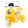Girls Electric Motorcycle,Kids Electric Motorcycle,3- Wheel 12V Ride On Scooter for Kids , Motorcycle for Boys&Girls