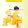 Girls Electric Motorcycle,Kids Electric Motorcycle,3- Wheel 12V Ride On Scooter for Kids , Motorcycle for Boys&Girls