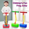 Children Growing Bounce Sense Training Stick Jumper Tall Foam Frog Toys Jumping Stilts Shoes Sport Outdoor Toys for Kids Gifts