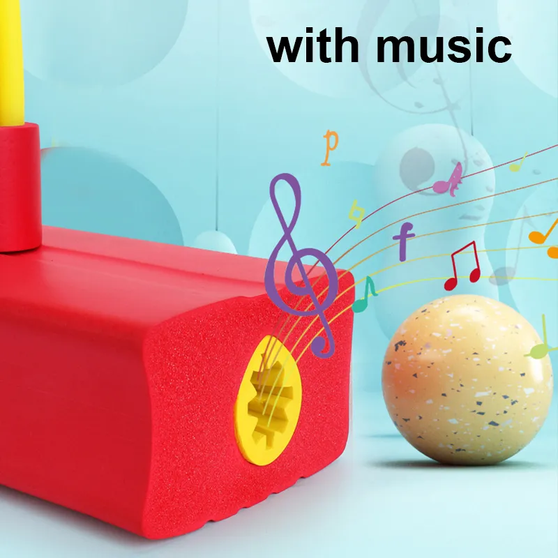 Children Growing Bounce Sense Training Stick Jumper Tall Foam Frog Toys Jumping Stilts Shoes Sport Outdoor Toys for Kids Gifts