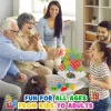48PCS Tetra Tower Fun Balance Stacking Building Blocks Board Game for Kids Adults Friends Team Dorm Family Game Night and Partie