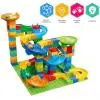 Children's Puzzle Marble Race Run Blocks Maze Toys DIY City Building Blocks Funnel Toys Parent-Child Interaction Blocks Toys
