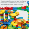 Children's Puzzle Marble Race Run Blocks Maze Toys DIY City Building Blocks Funnel Toys Parent-Child Interaction Blocks Toys