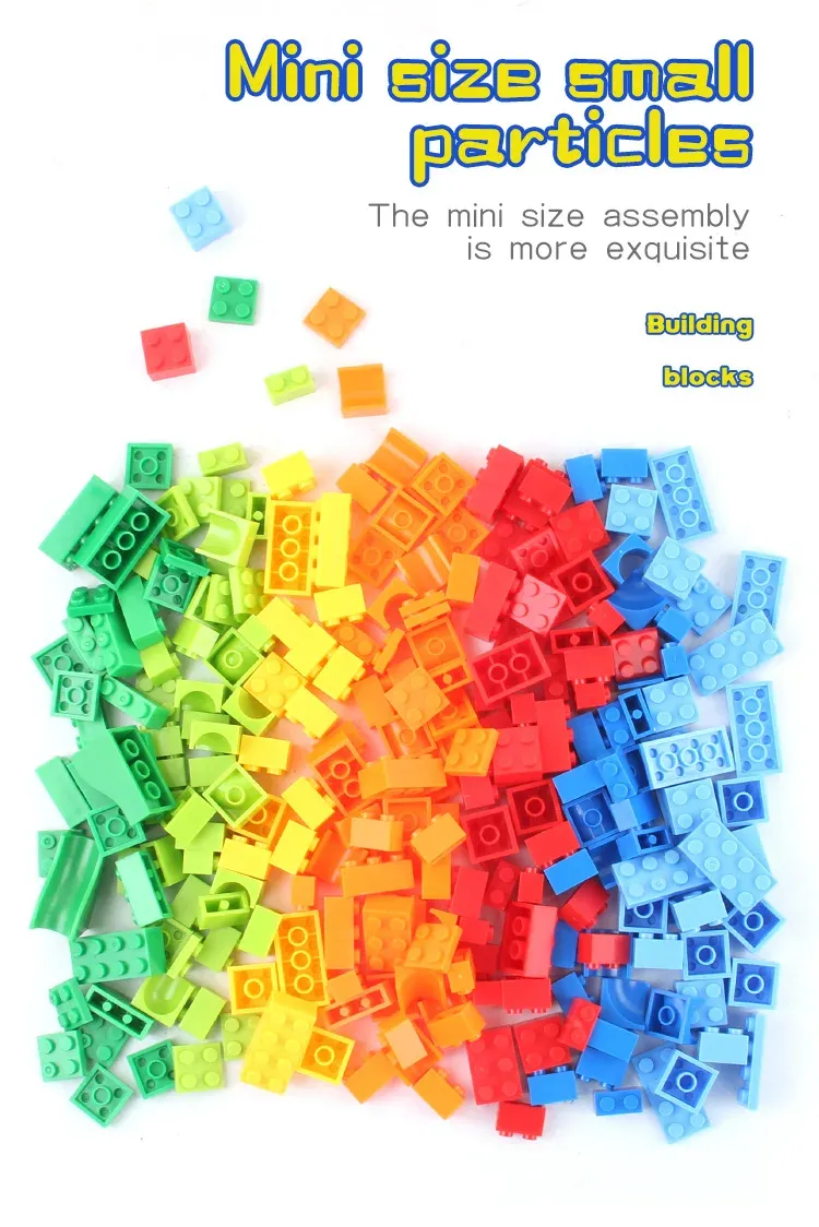 168-504PCS Marble Race Run Blocks Maze Ball Track Toy Compatible city Building Blocks Funnel Slide Blocks Toys DIY Bricks Toys