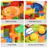 168-504PCS Marble Race Run Blocks Maze Ball Track Toy Compatible city Building Blocks Funnel Slide Blocks Toys DIY Bricks Toys