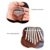Thumb Piano 8 Key Mini Kalimba Exquisite Finger Piano Portable Marimba Musical Pendant Gift 8 Key Keyboard Musical Instrument