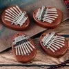 Thumb Piano 8 Key Mini Kalimba Exquisite Finger Piano Portable Marimba Musical Pendant Gift 8 Key Keyboard Musical Instrument