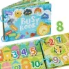 Montessori Baby Busy book My First Quiet Book Paste Early Learning Education Toy Children Toy Matching Game for Babies 2 3 Years