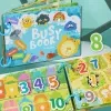 Montessori Baby Busy book My First Quiet Book Paste Early Learning Education Toy Children Toy Matching Game for Babies 2 3 Years