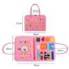 Montessori Toys Busy Board Sensory Activity Developing Board for Motor Skills,Learning Board for Toddlers Preschool Learning