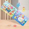 Montessori Repeatedly Sticker Busy Card Book Baby Paste Readings Numbers Matching Puzzle Game Educational Toys For Kids Gifts