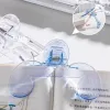 Transparent Plastic Book Clip with Bracket Reading Aid Fixed Book Holder Folder Paper Clips Bookmarks Stationery School Supplies