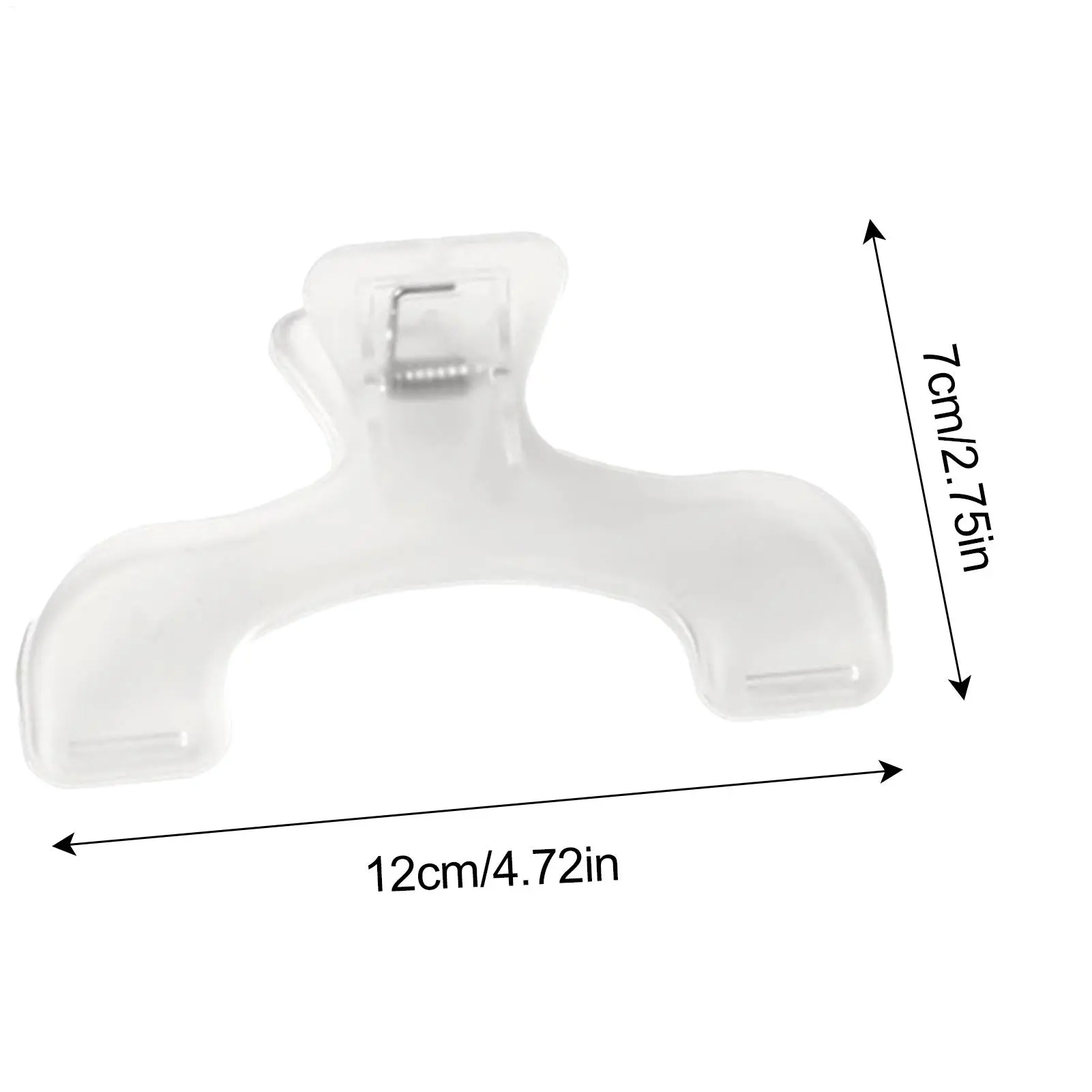 Book Clip Transparent Book Reading Holder Clip MultiFunctional Open Book Holder Simple Reading Aid Fixed Book Holder Note Holder