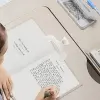Book Clip Transparent Book Reading Holder Clip MultiFunctional Open Book Holder Simple Reading Aid Fixed Book Holder Note Holder