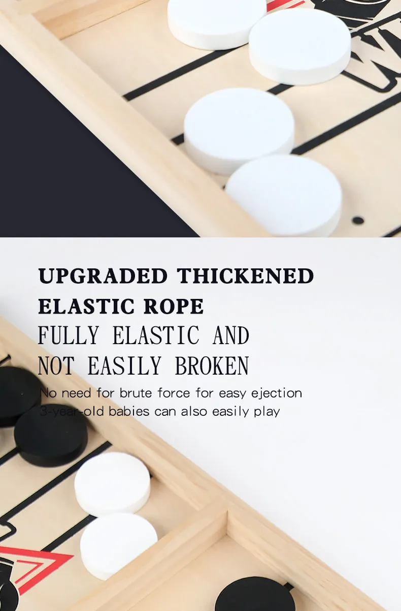 Table Hockey Paced Sling Board Puzzles Game Fast Winner Party Desktop Battle Chess Parent-child Interactive Toys For Children