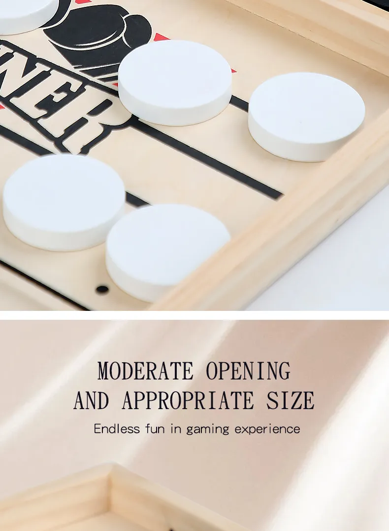 Table Hockey Paced Sling Board Puzzles Game Fast Winner Party Desktop Battle Chess Parent-child Interactive Toys For Children