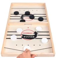 Table Hockey Paced Sling Board Puzzles Game Fast Winner Party Desktop Battle Chess Parent-child Interactive Toys For Children